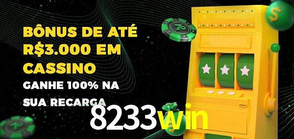 8233win melhor bônus de depósito